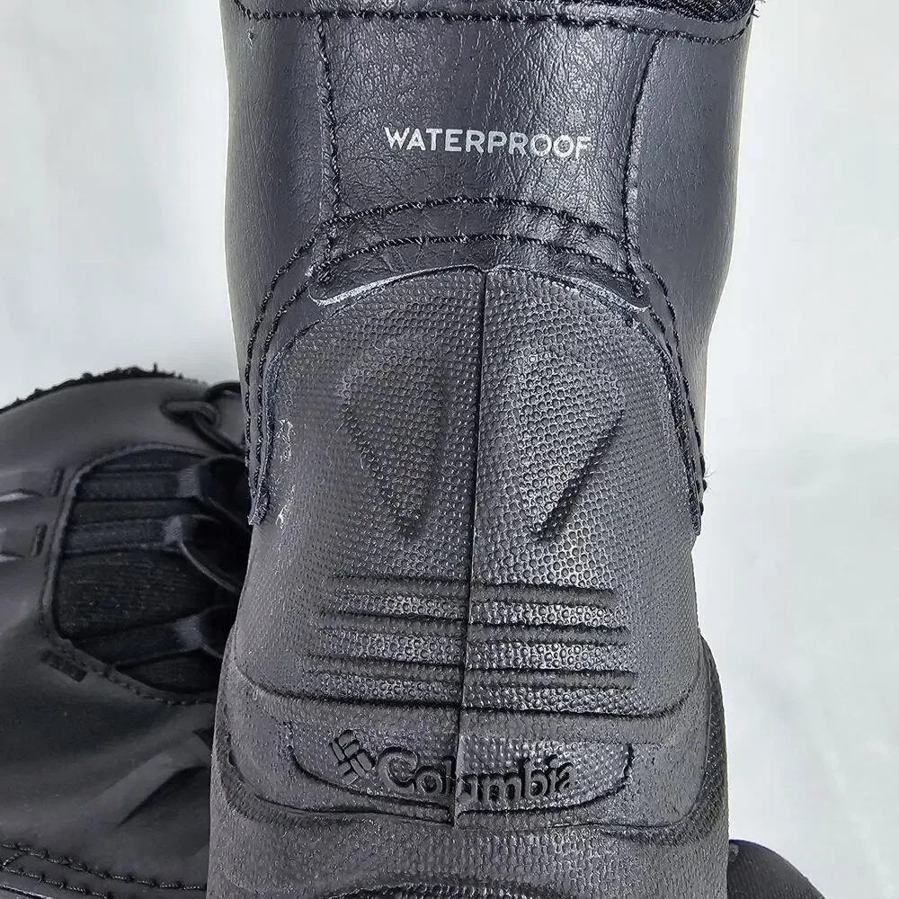 Columbia Bugaboot Celsius Kids Boots Size 5, 1945701010 Black